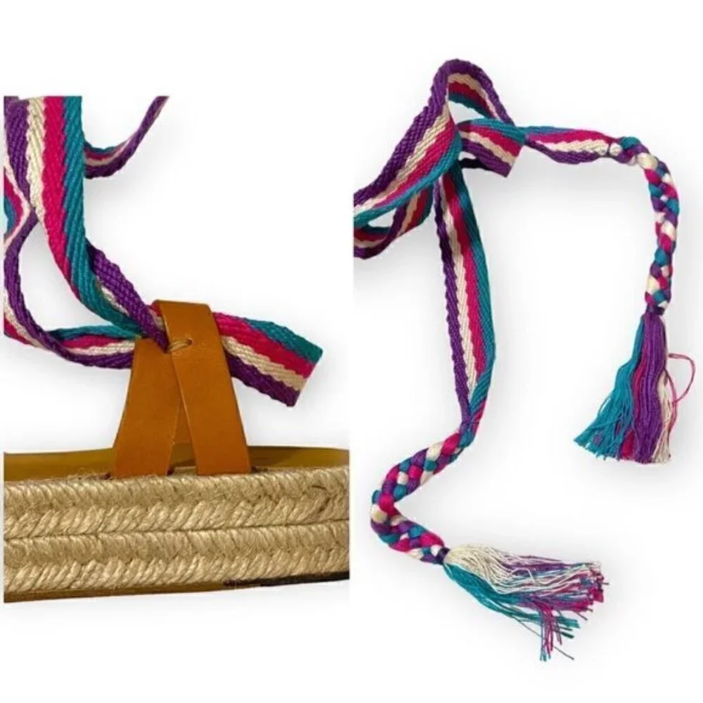 New in Box, Isabel Marant Malay Espadrille Sandals, Size 40EU, Flatform